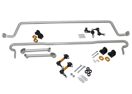 Whiteline Front And Rear 22mm Sway Bar Vehicle Kit w/Endlinks Subaru WRX 2011-2014 / STI 2008-2014 - Dirty Racing Products