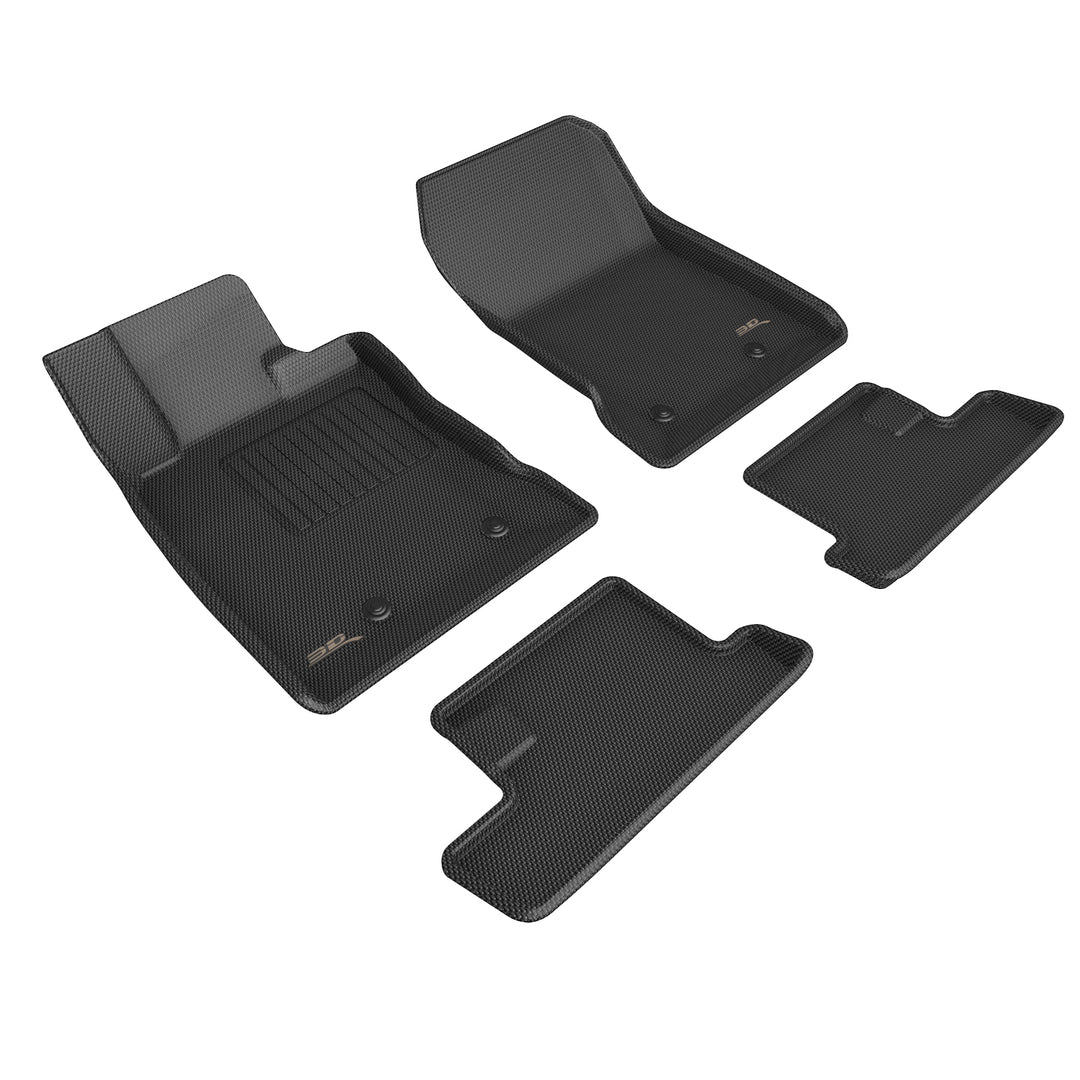3D MAXpider Toyota GR86/BRZ 2022 Kagu Black Front & Rear Rows - Dirty Racing Products