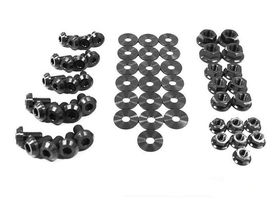 Mazda RX-8 FE (2003-2012) Titanium Dress Up Bolts Engine Bay Kit - Dirty Racing Products
