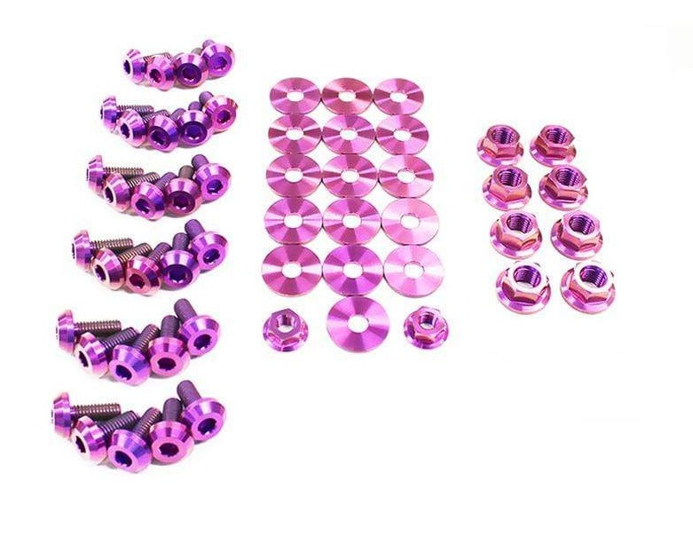 Dress Up Bolts Titanium Engine Bay Kit Mazda RX-7 FC/FC3S (1986-1991) - Dirty Racing Products