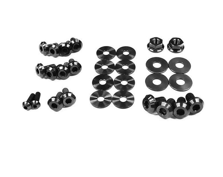 Dress Up Bolts Titanium Partial Engine Bay Kit Mitsubishi 1G Eclipse (1990-1994) - Dirty Racing Products