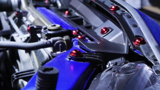Dress Up Bolts Stage 2 Titanium Hardware Engine Bay Kit - Subaru WRX/STI (2015-2021) - Dirty Racing Products