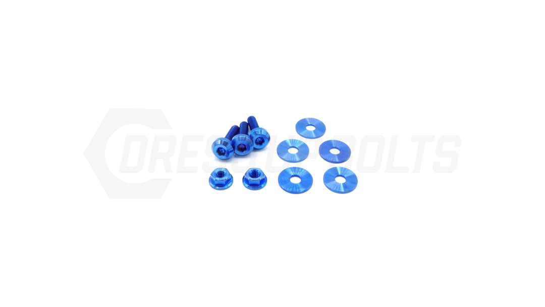 Dress Up Bolts Titanium Hardware Engine Cover Kit - VQ37VHR Engine - Dirty Racing Products