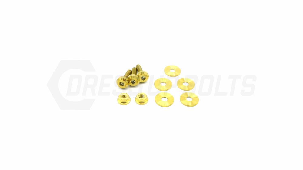 Dress Up Bolts Titanium Hardware Engine Cover Kit - VQ37VHR Engine - Dirty Racing Products