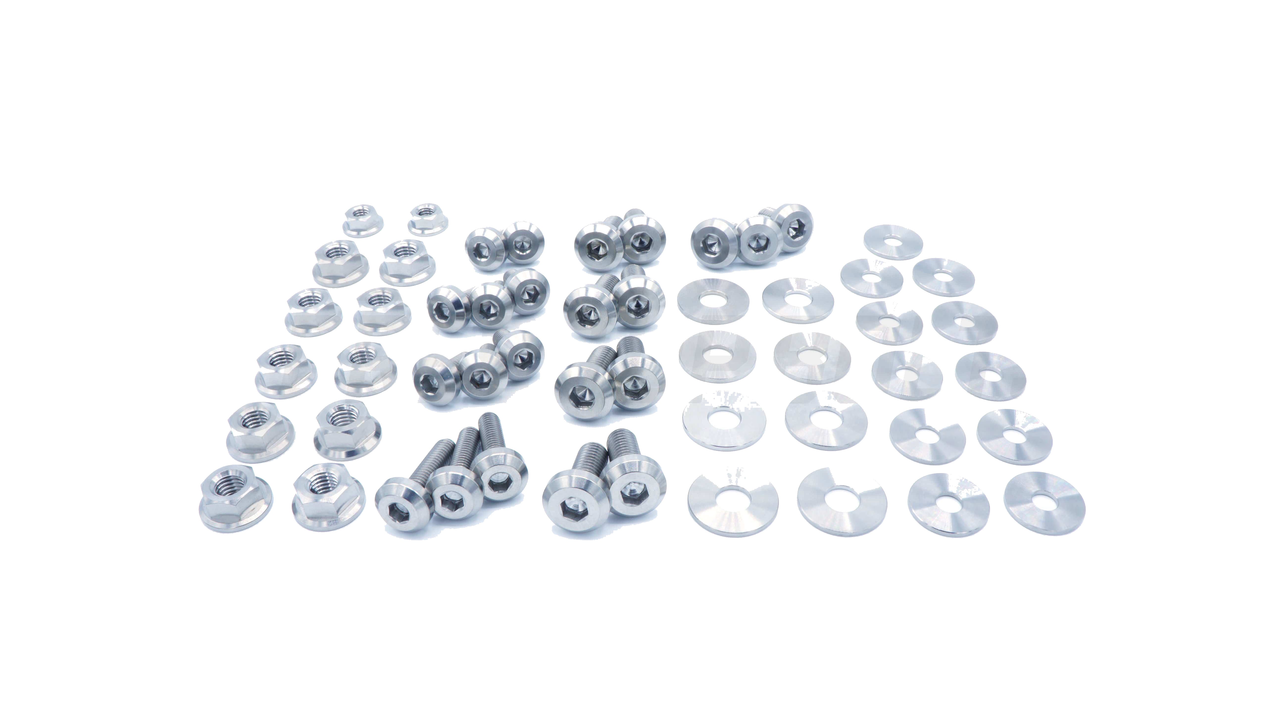 Dress Up Bolts Stage 1 Titanium Hardware Engine Bay Kit Nissan 350Z (2003-2006) - Dirty Racing Products
