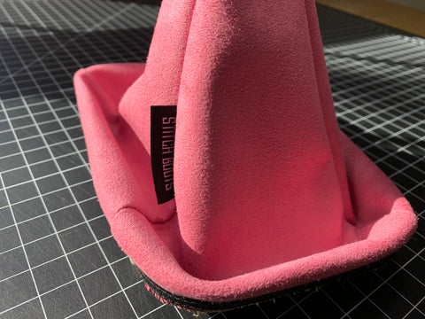 Stitch Boots Pink Suede Shift Boot - Dirty Racing Products