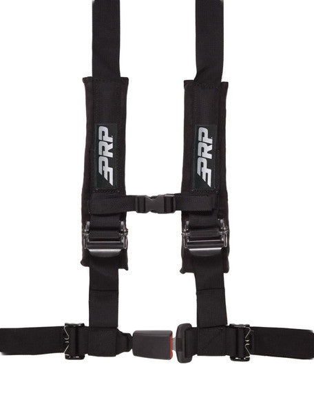 PRP 4 point, 2 inch Off Road Safety Harness - Black - Dirty Racing Products