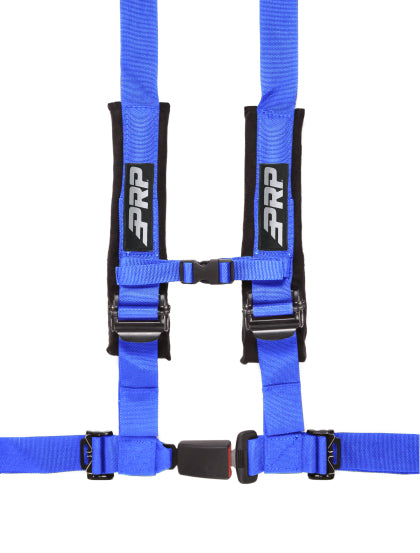PRP 4 point, 2 inch Off Road Safety Harness - Blue - Dirty Racing Products