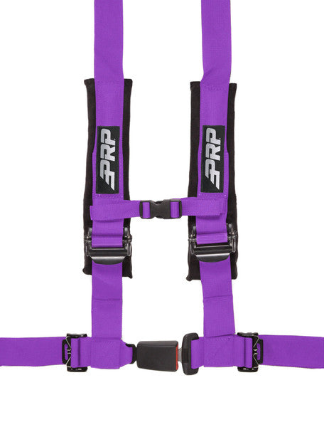 PRP 4 point, 2 inch Off Road Safety Harness - Purple - Dirty Racing Products