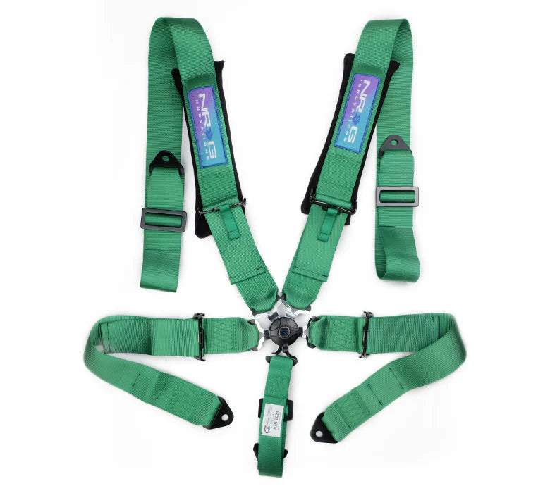 NRG Innovations SFI Seat Belt Harness Cam Lock - Green - Dirty Racing Products