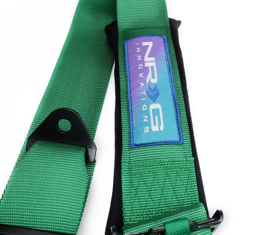 NRG Innovations SFI Seat Belt Harness Cam Lock - Green - Dirty Racing Products