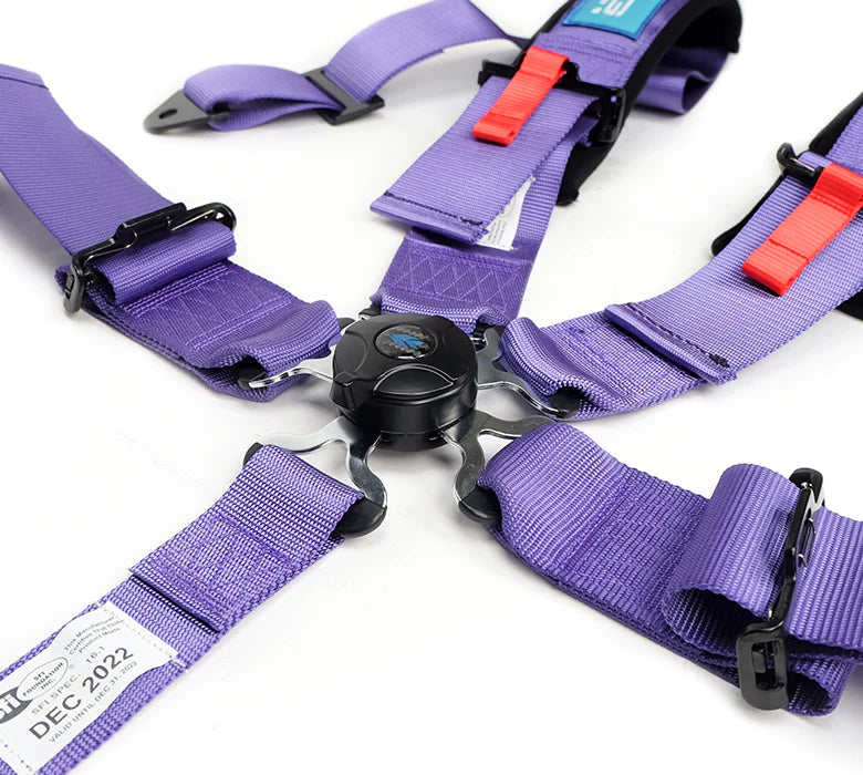 NRG Innovations SFI Seat Belt Harness Cam Lock - Purple - Dirty Racing Products