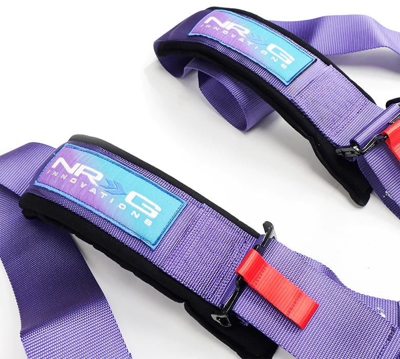 NRG Innovations SFI Seat Belt Harness Cam Lock - Purple - Dirty Racing Products