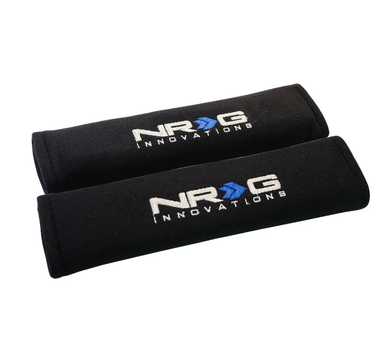 NRG Innovations Seat Belt Pads - Black - Dirty Racing Products