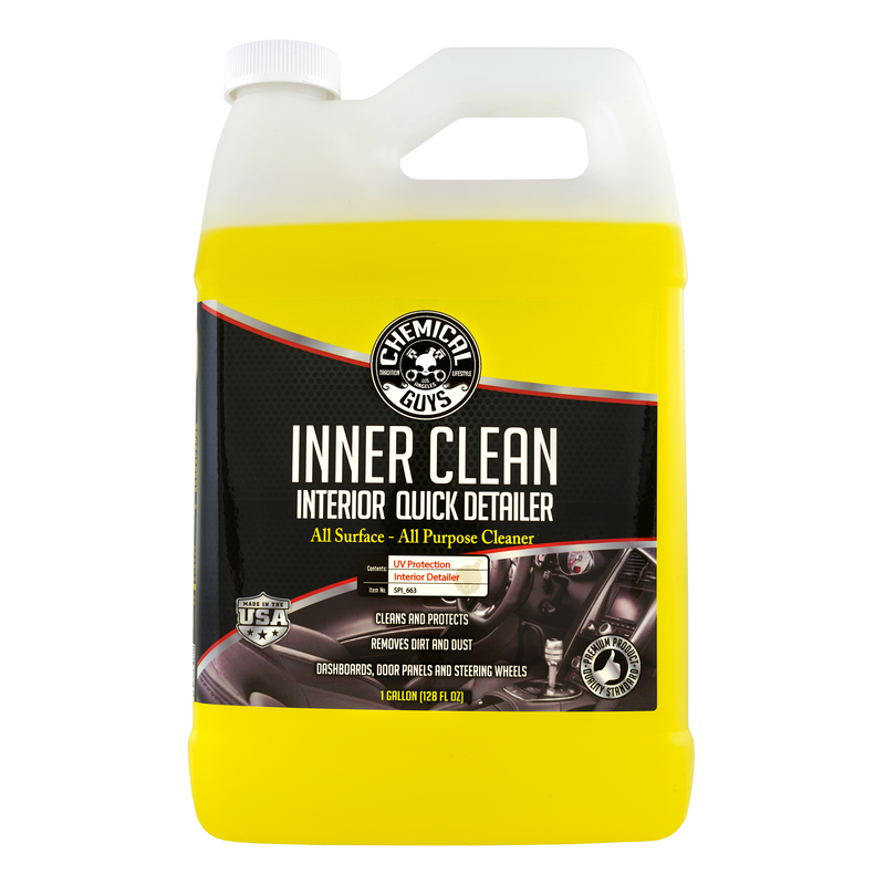 Chemical Guys InnerClean Interior Quick Detailer & Protectant - 1 Gallon - Dirty Racing Products