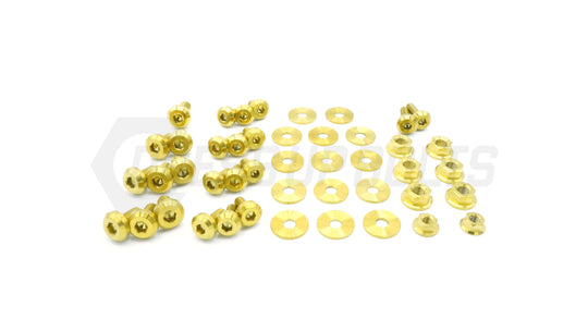 Dress Up Bolts Titanium Hardware Engine Bay Kit Subaru Forester (2003-2005) - Dirty Racing Products