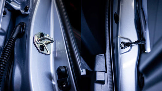 Dress Up Bolts Titanium Hardware Door Kit Subaru WRX (2022+) - Dirty Racing Products