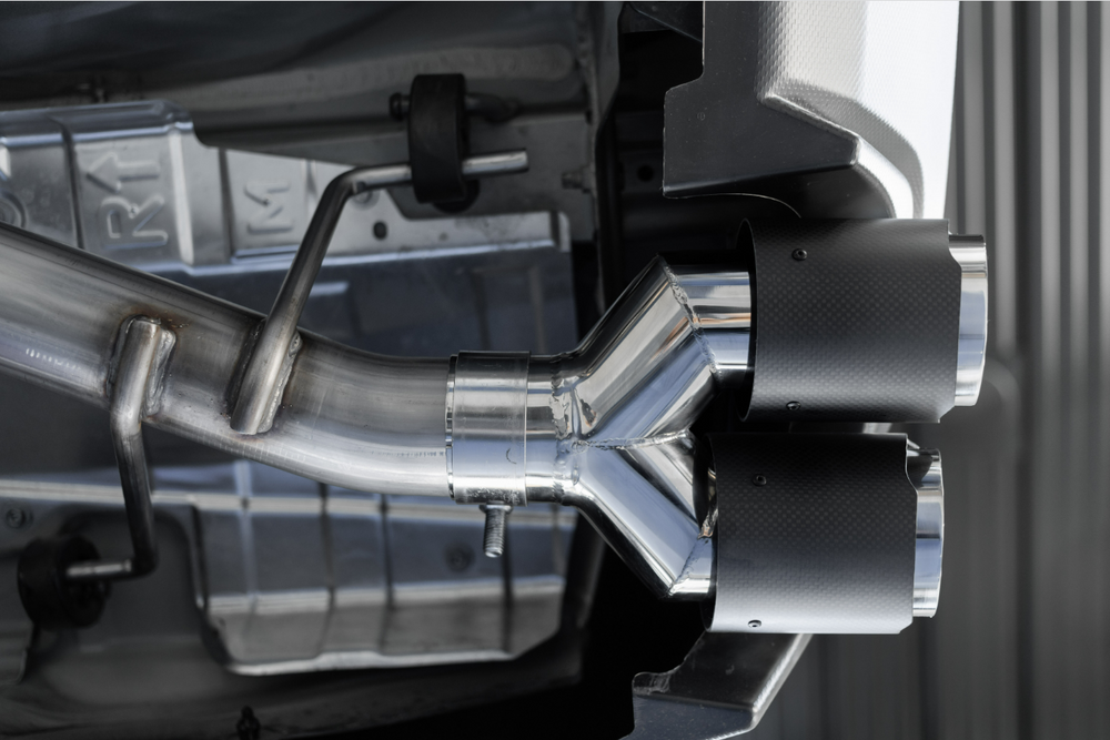 MBRP 3" Cat Back Exhaust Street Version w/Carbon Fiber Tips Subaru WRX / WRX STI 2015+ - Dirty Racing Products