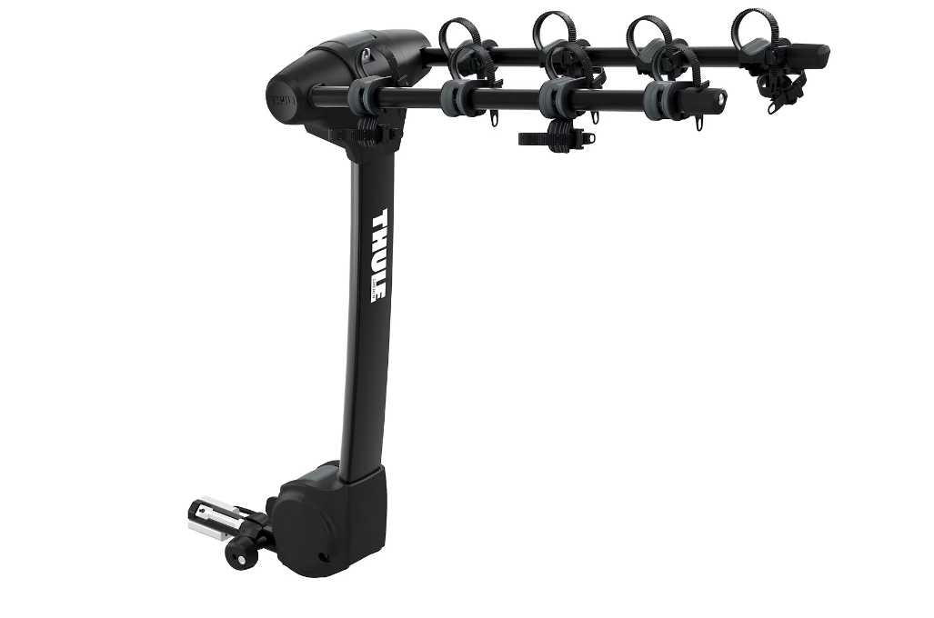 Thule Apex XT 4 Hanging Hitch Bike Rack w/HitchSwitch Tilt-Down (Up to 4 Bikes) - Black - Dirty Racing Products