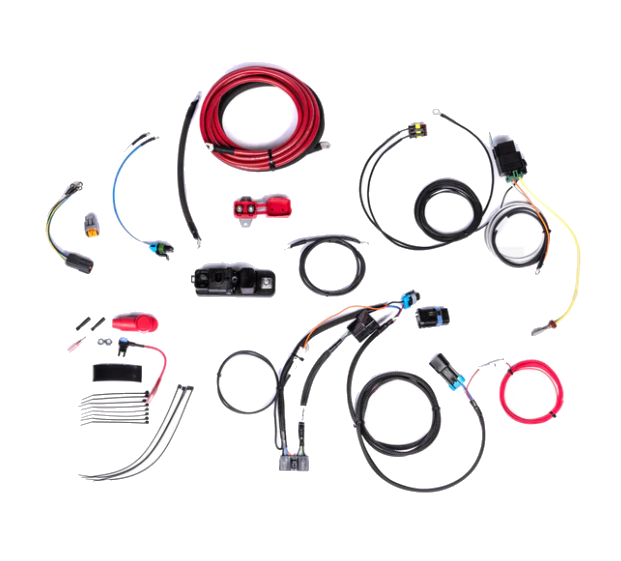 iWire Fuel Pump Controller Hardwire Kit for Radium Hangers - Double Pump - Dirty Racing Products