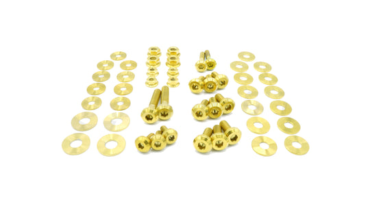 Dress Up Bolts Stage 1 Titanium Hardware Engine Bay Kit Toyota Supra MKV - Dirty Racing Products