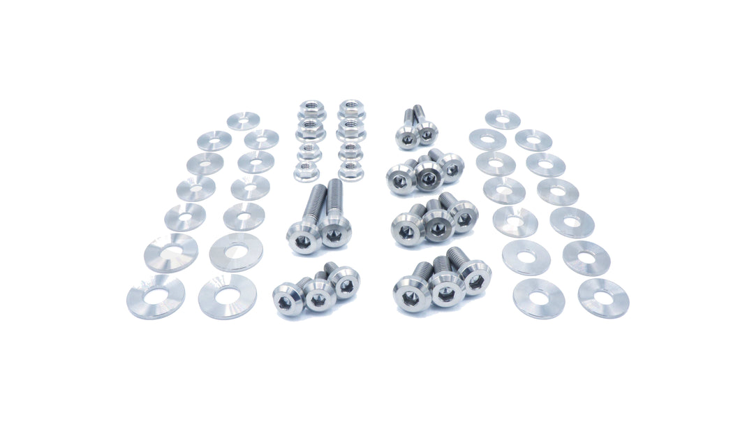 Dress Up Bolts Stage 1 Titanium Hardware Engine Bay Kit Toyota Supra MKV - Dirty Racing Products