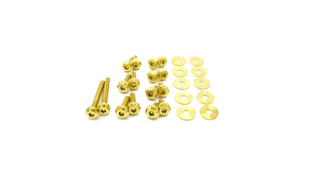 Dress Up Bolts Titanium Hardware Engine Bay Kit Volkswagen GTI MK7 (2015-2021) - Dirty Racing Products