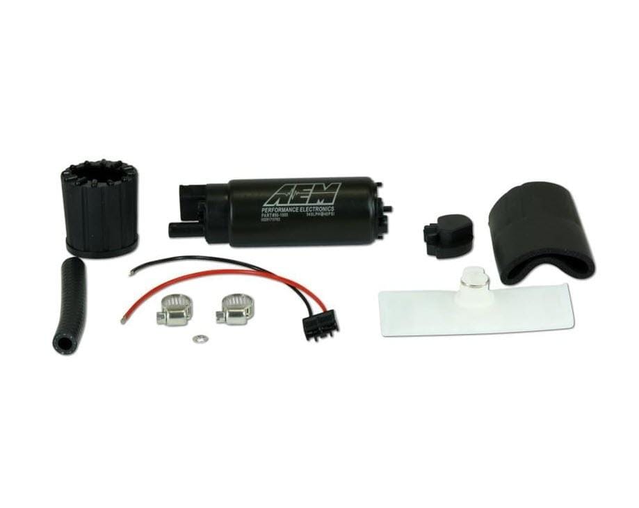 AEM Electronics 340lph High Flow In-Tank Fuel Pump (Offset Inlet) - Universal - Dirty Racing Products