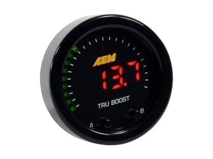AEM Electronics Tru-BoostX Boost Controller Gauge - Universal - Dirty Racing Products