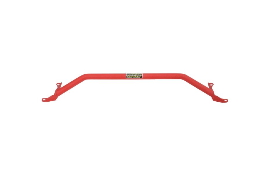 AEM Front Strut Bar (Wrinkle Red) Subaru WRX/STI 2009-2014 - Dirty Racing Products