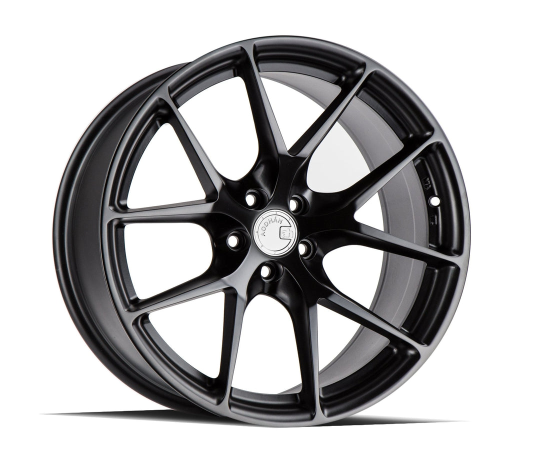 AodHan AFF Series AFF7 18x8.5 5x114.3 +35 Matte Black Wheel - Dirty Racing Products