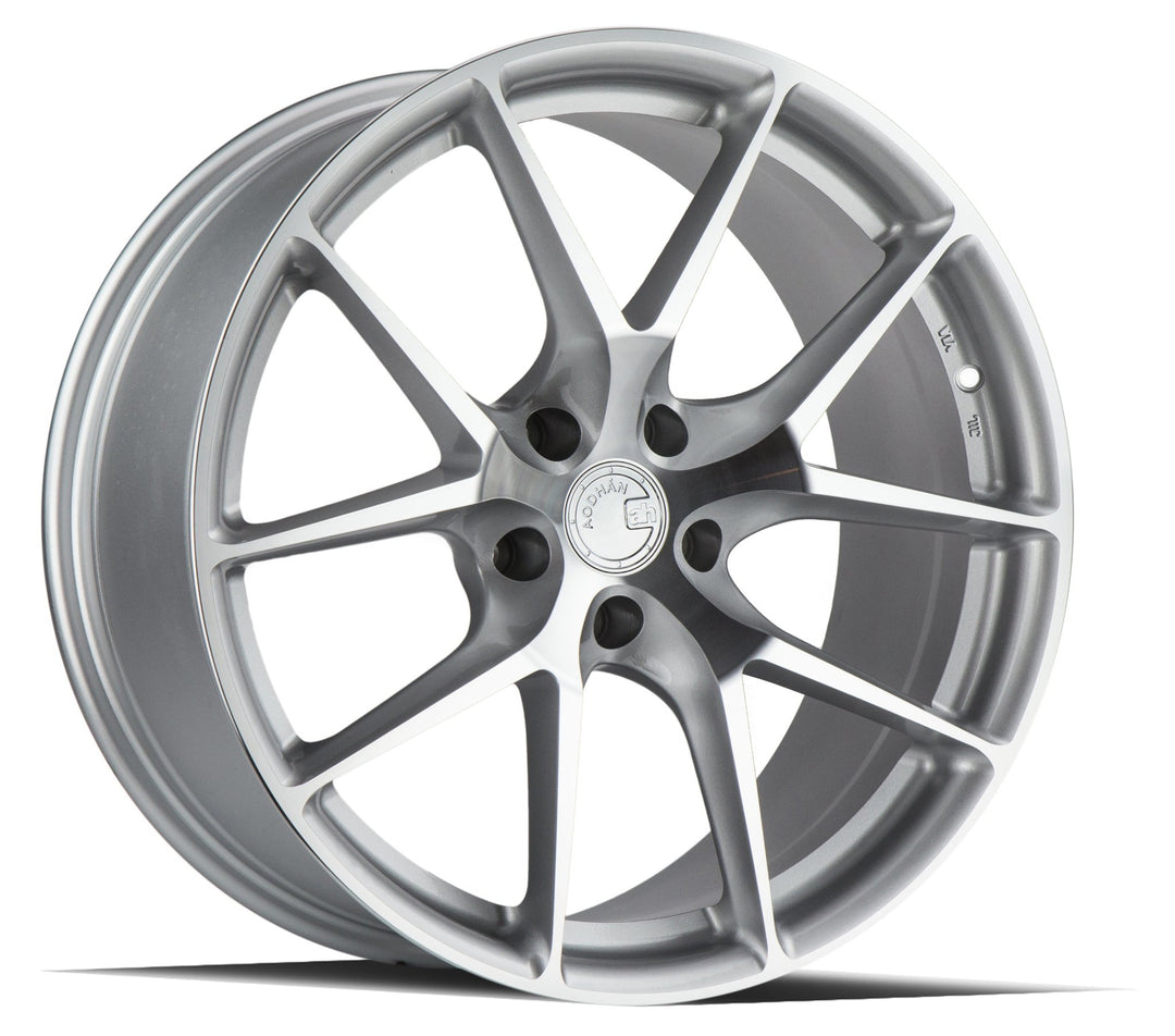 AodHan AFF Series AFF7 19x8.5 5x114.3 +35 Silver Machined Face Wheel - Dirty Racing Products