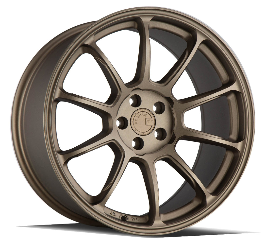 AodHan AH Series AH06 18x9 5x114.3 +30 Textured Bronze Wheel - Dirty Racing Products