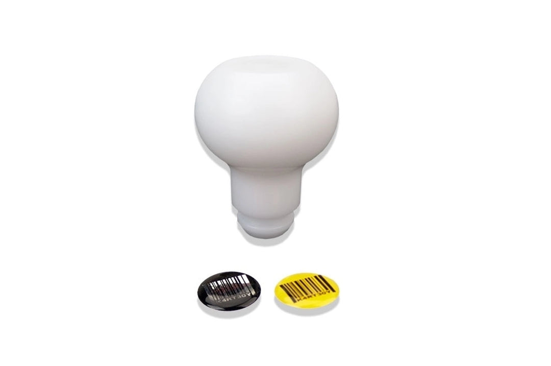Kartboy Knuckle Ball Shift Knob White Delrin 5MT or 6MT - Dirty Racing Products