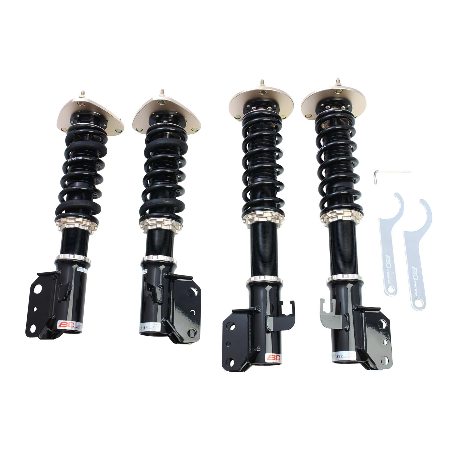 BC Racing BR Series Coilovers Subaru STI 2005-2007 - Dirty Racing Products