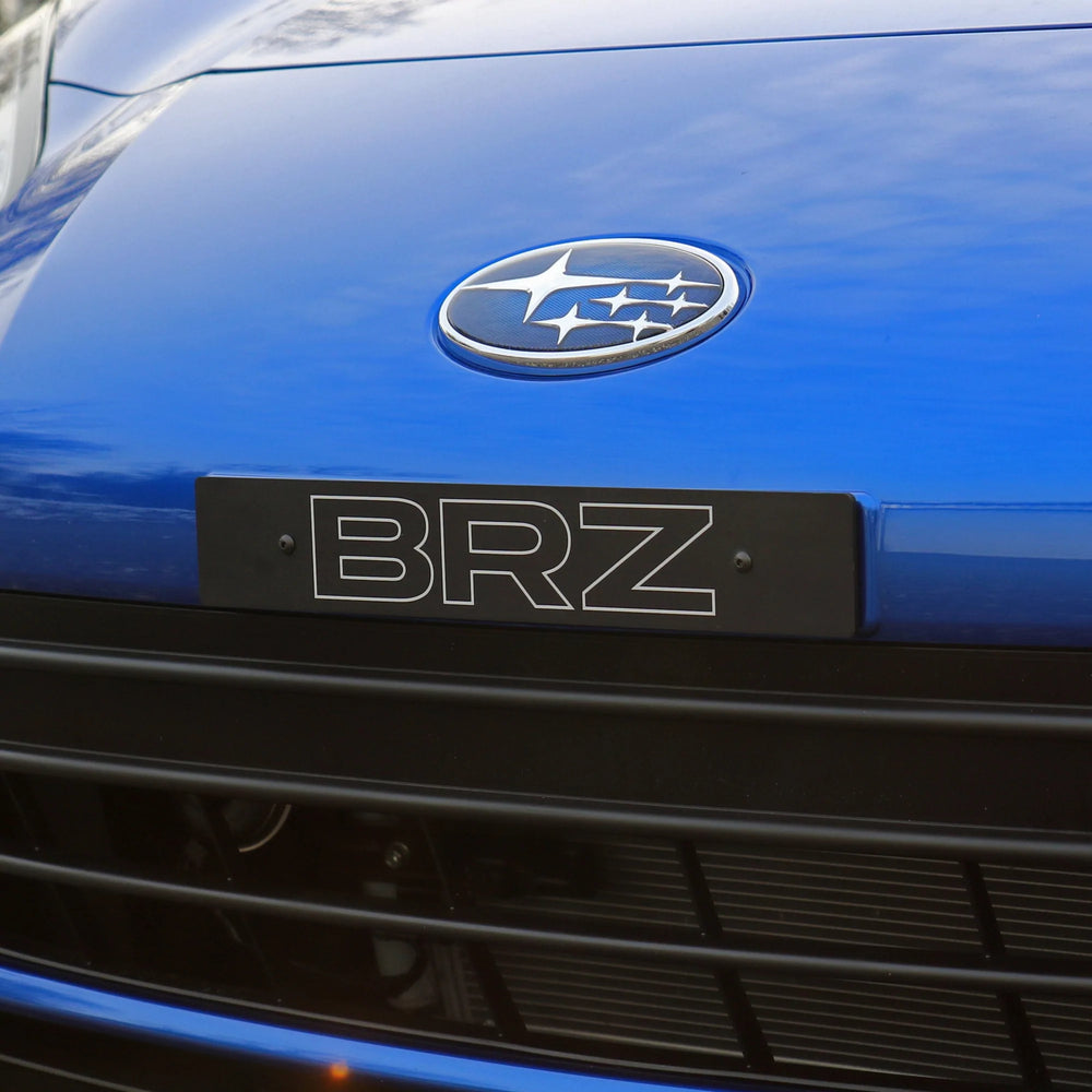 Billetworkz "BRZ" Plate Delete - Dirty Racing Products