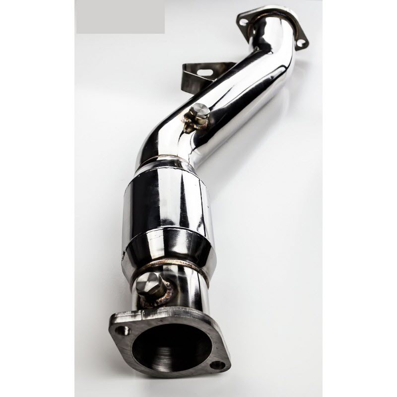TurboXS High Flow Catalytic Converter Mid-Pipe V2 Subaru WRX 2002-2007 / STI 2004-2007 - Dirty Racing Products