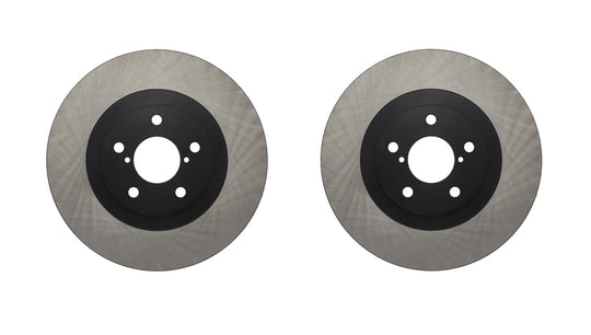 Centric Premium Brake Rotor Pair Front Subaru WRX 2002-2008 / Forester / Legacy / Outback - Dirty Racing Products