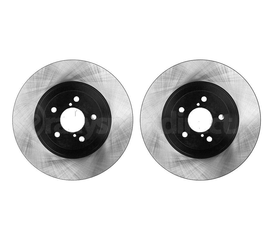 Centric Premium Brake Rotor Pair Front Subaru WRX 2009-2014 / Forester / Outback / Legacy / Crosstrek / BRZ / FRS / 86 - Dirty Racing Products