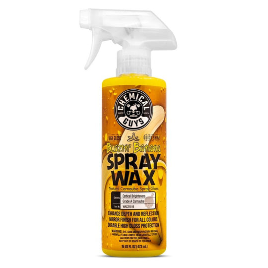 Chemical Guys Blazin Banana Carnauba Spray Wax - 16oz (P6) - Dirty Racing Products