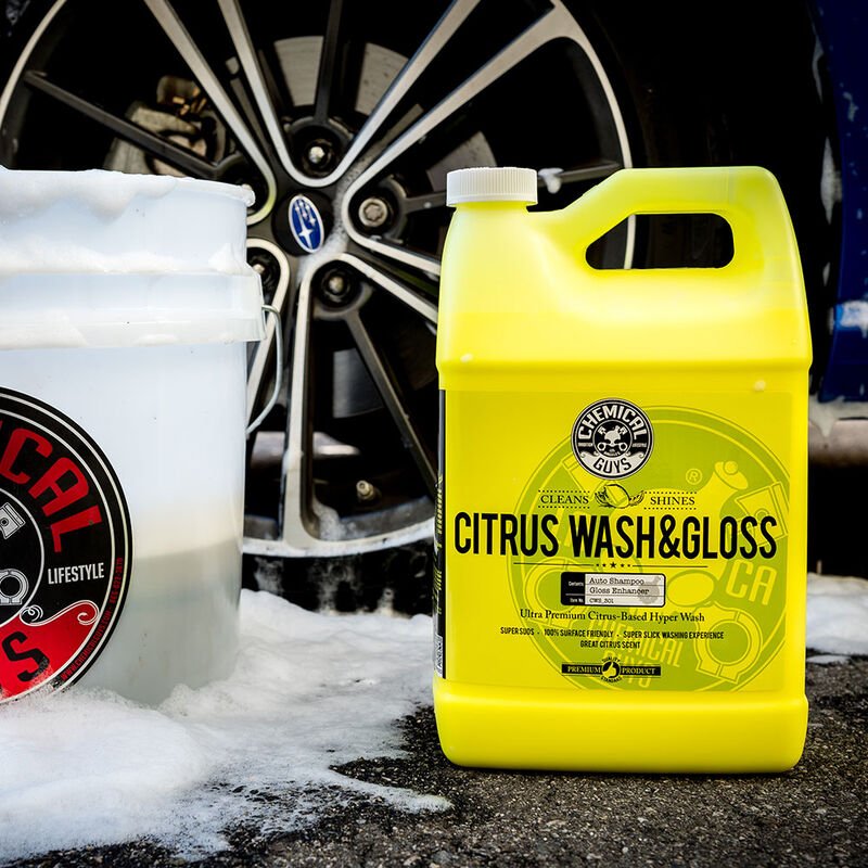 Chemical Guys Citrus Wash & Gloss Concentrated Car Wash - 1 Gallon (P4) - Dirty Racing Products
