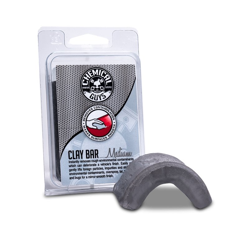 Chemical Guys Clay Bar (Medium Duty) - Gray (P12) - Dirty Racing Products