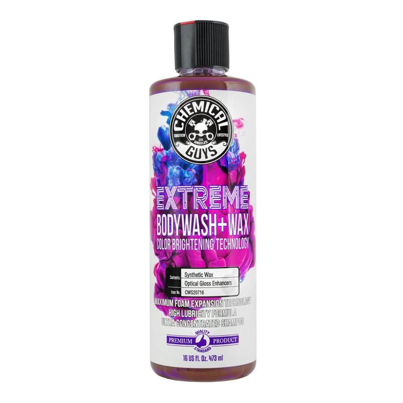 Chemical Guys Extreme Body Wash Soap + Wax - 16oz (P6) - Dirty Racing Products
