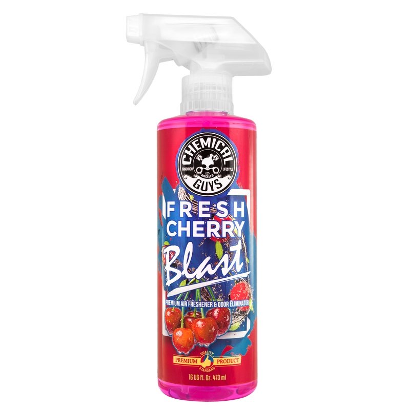 Chemical Guys Fresh Cherry Blast Air Freshener & Odor Eliminator - 16oz (P6) - Dirty Racing Products