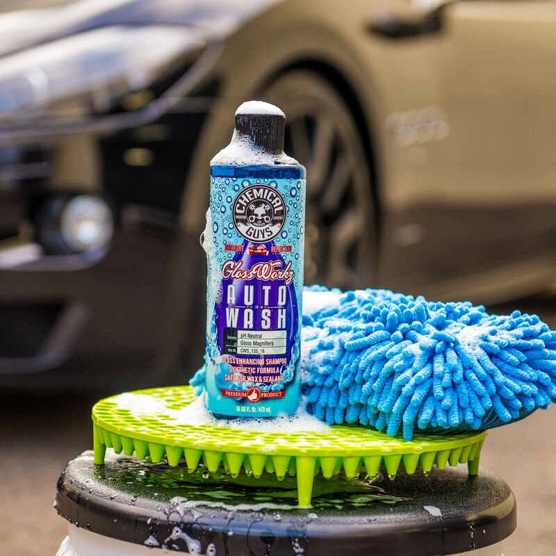 Chemical Guys Glossworkz Gloss Booster & Paintwork Cleanser Shampoo - 16oz (P6) - Dirty Racing Products
