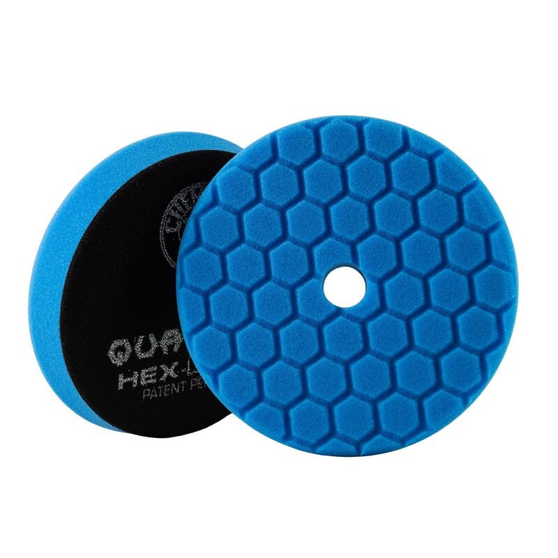 Chemical Guys Hex-Logic Quantum Glaze/Finishing Pad - Blue - 5.5in (P12) - Dirty Racing Products