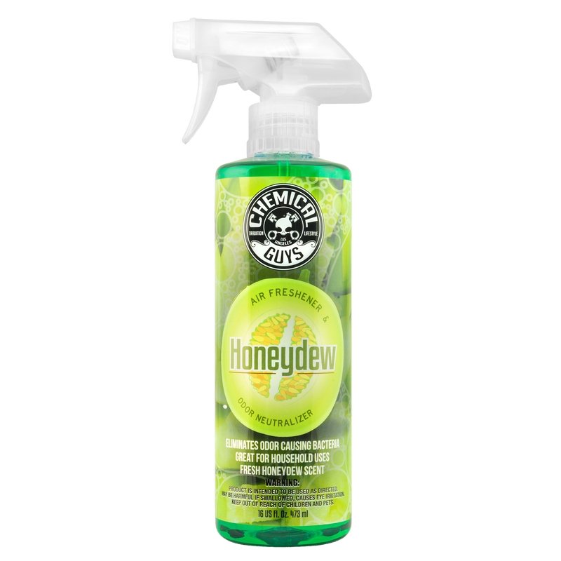 Chemical Guys Honeydew Premium Air Freshener & Odor Eliminator - 16oz (P6) - Dirty Racing Products