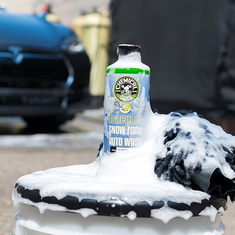 Chemical Guys Honeydew Snow Foam Auto Wash Cleansing Shampoo - 16oz (P6) - Dirty Racing Products