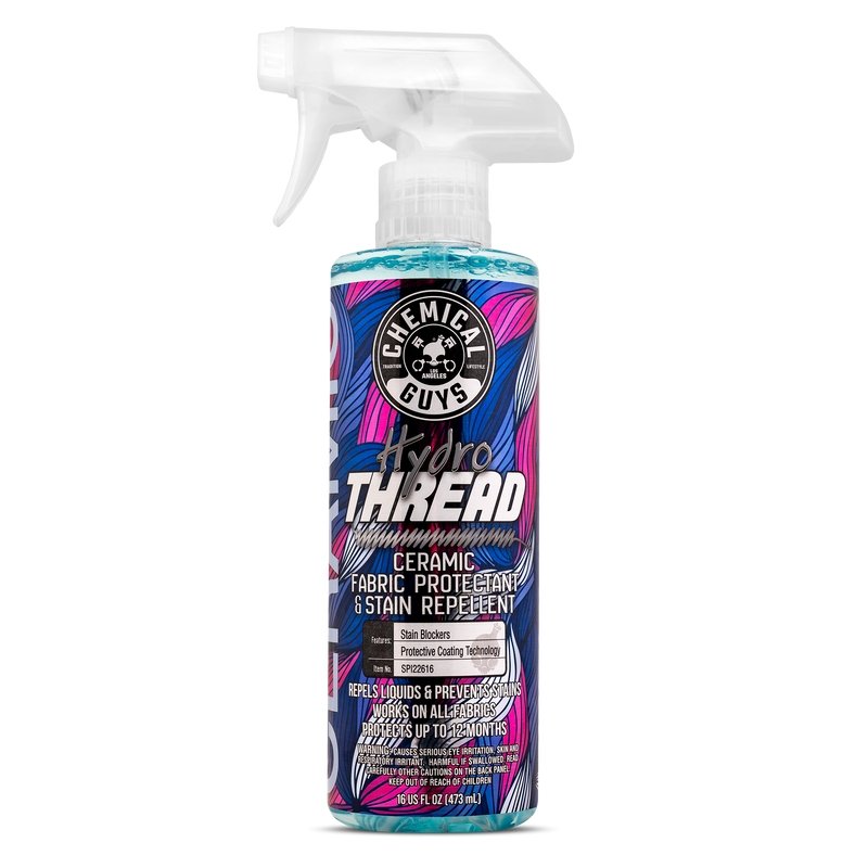 Chemical Guys HydroThread Ceramic Fabric Protectant & Stain Repellent - 16oz (P6) - Dirty Racing Products