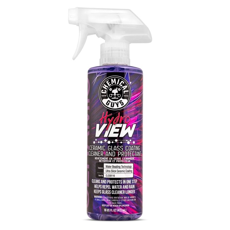 Chemical Guys HydroView Ceramic Glass Cleaner & Coating - 16oz (P6) - Dirty Racing Products